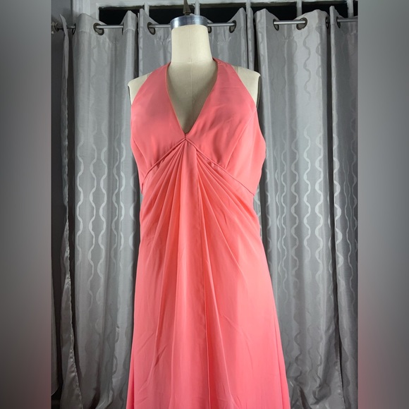 Coral formal gown - Picture 9 of 9